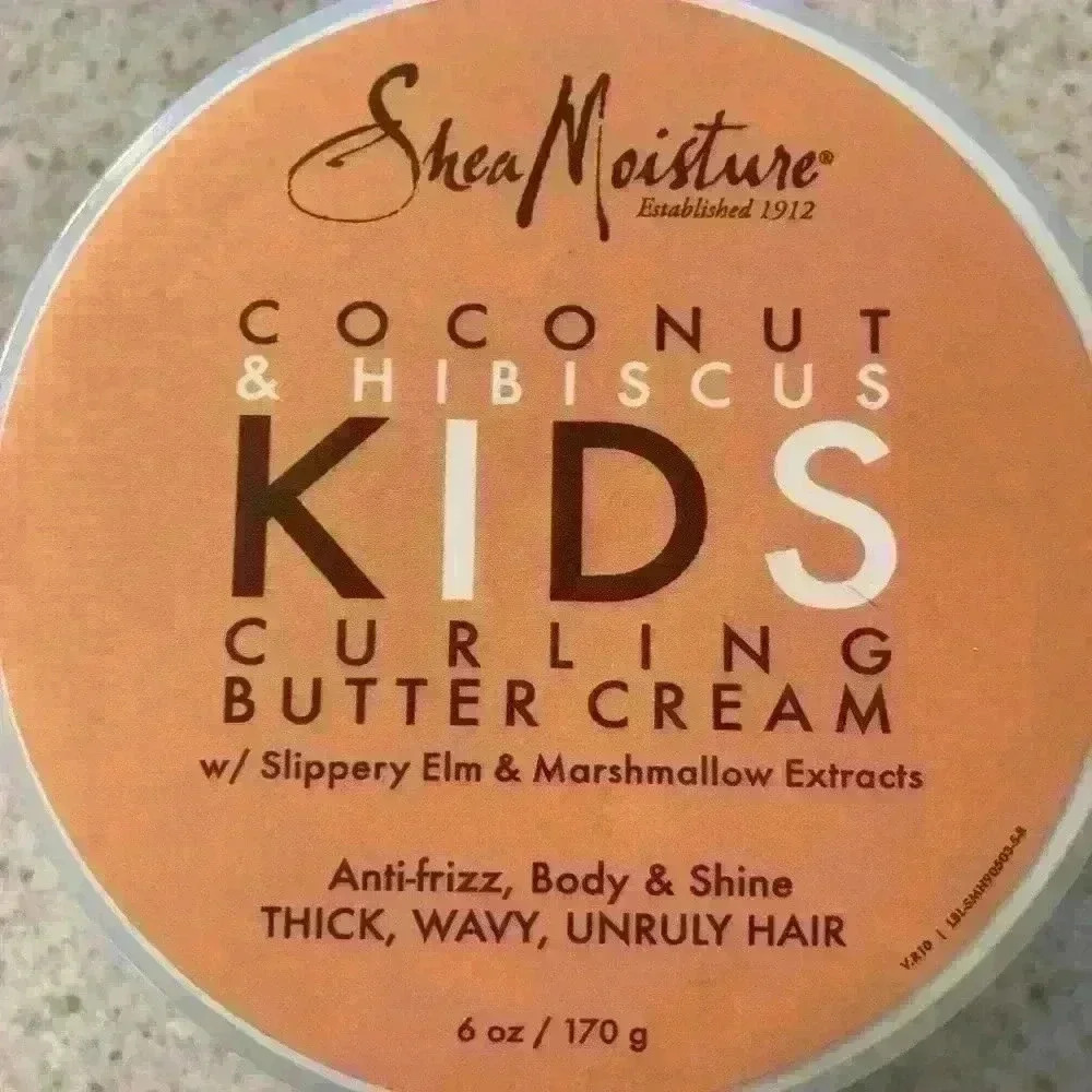 Shea Moisture Coconut Hibiscus kids curling butter cream